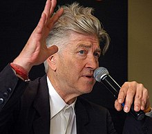 David Lynch med mikrofon