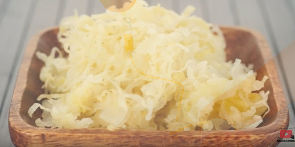 Sauerkraut inneholder massive mengder C-vitaminer